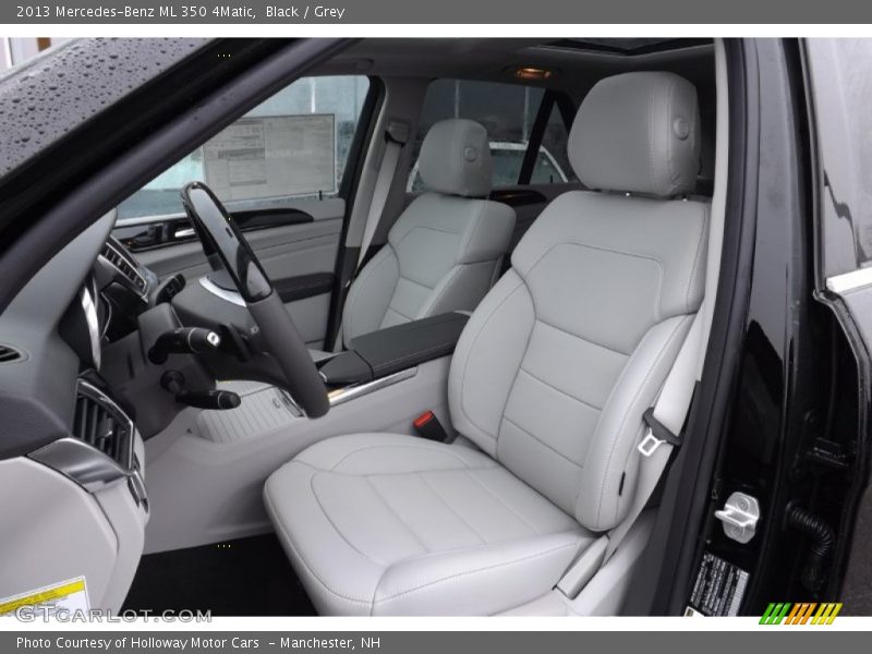 Black / Grey 2013 Mercedes-Benz ML 350 4Matic