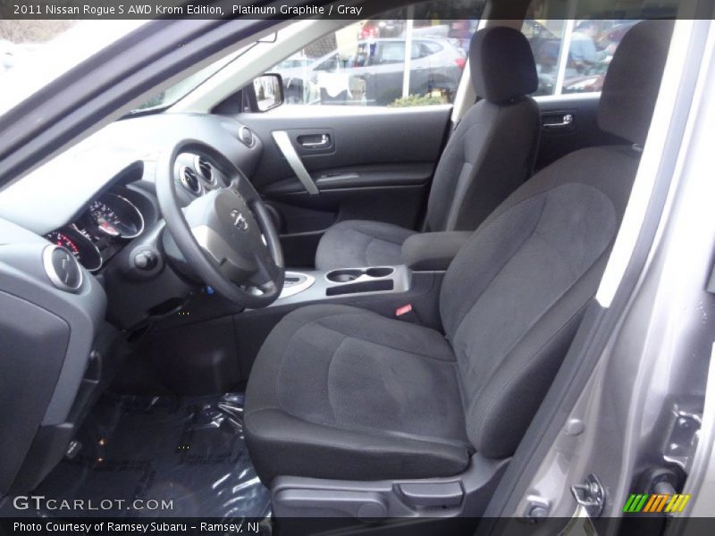 Platinum Graphite / Gray 2011 Nissan Rogue S AWD Krom Edition
