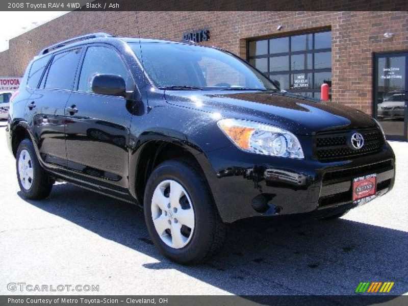 Black / Ash 2008 Toyota RAV4 4WD