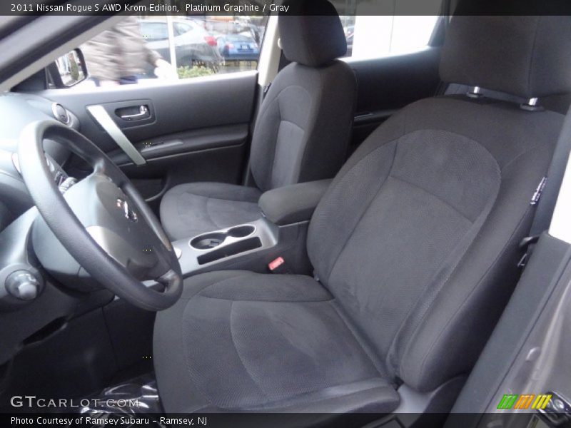 Platinum Graphite / Gray 2011 Nissan Rogue S AWD Krom Edition