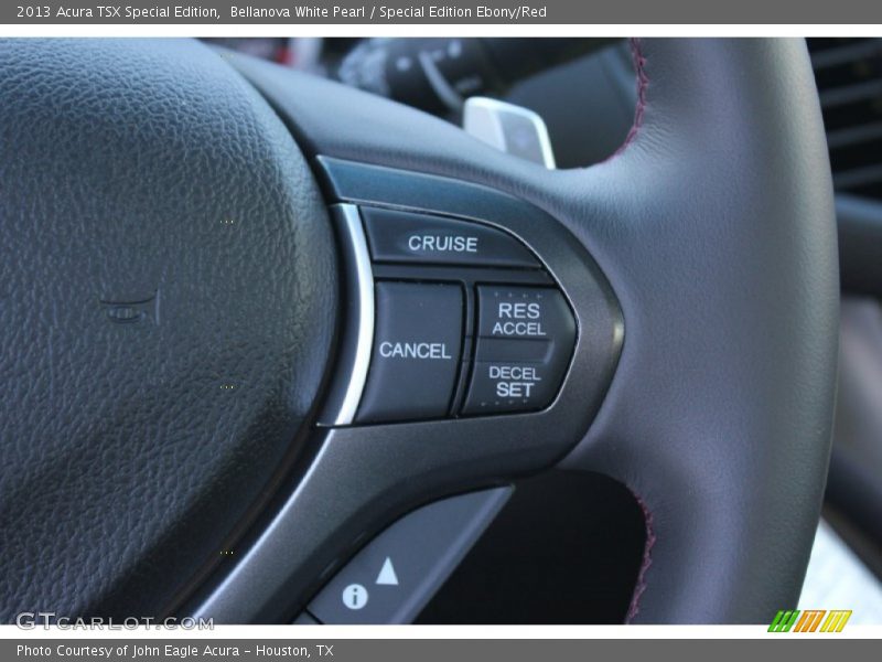 Controls of 2013 TSX Special Edition