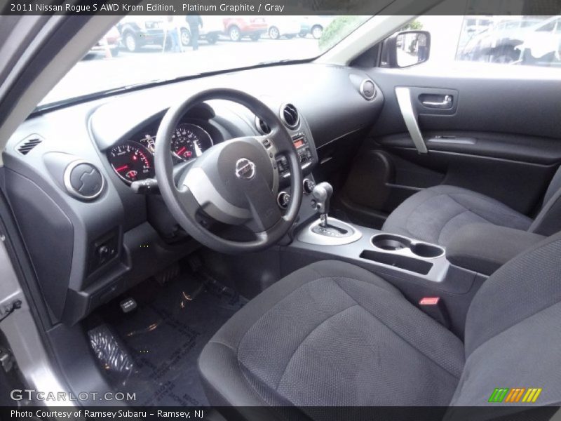 Platinum Graphite / Gray 2011 Nissan Rogue S AWD Krom Edition
