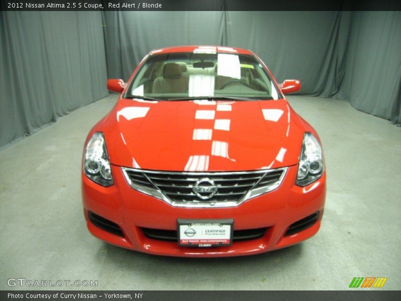 Red Alert / Blonde 2012 Nissan Altima 2.5 S Coupe