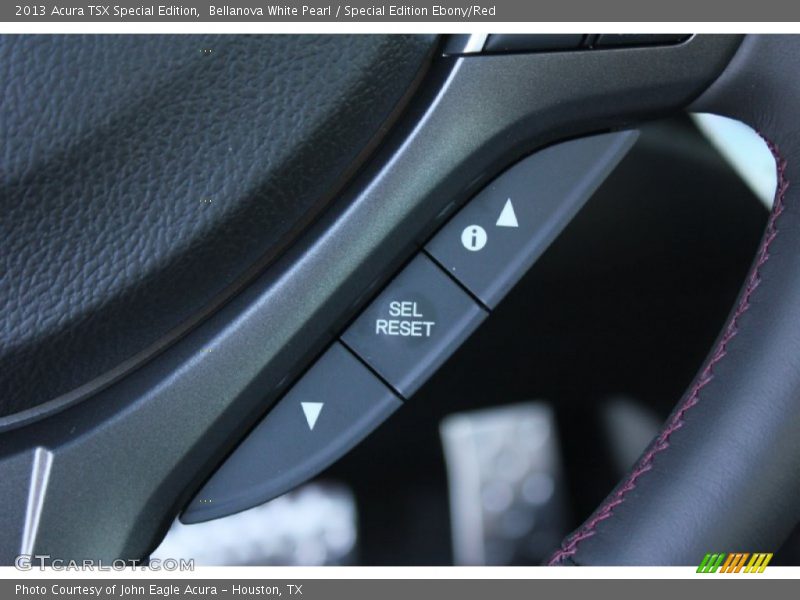 Controls of 2013 TSX Special Edition