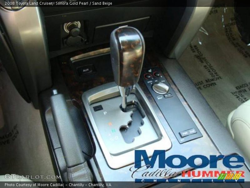 Sonora Gold Pearl / Sand Beige 2008 Toyota Land Cruiser