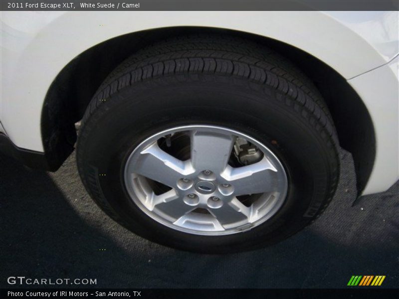 White Suede / Camel 2011 Ford Escape XLT