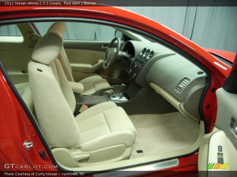 Red Alert / Blonde 2012 Nissan Altima 2.5 S Coupe