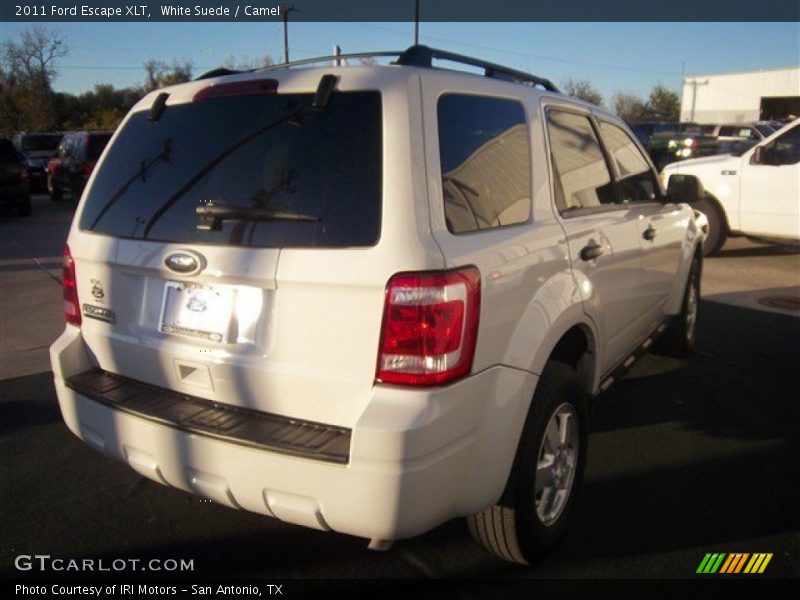 White Suede / Camel 2011 Ford Escape XLT