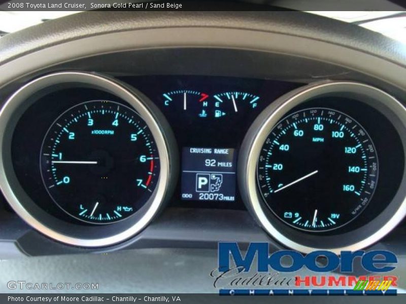 Sonora Gold Pearl / Sand Beige 2008 Toyota Land Cruiser