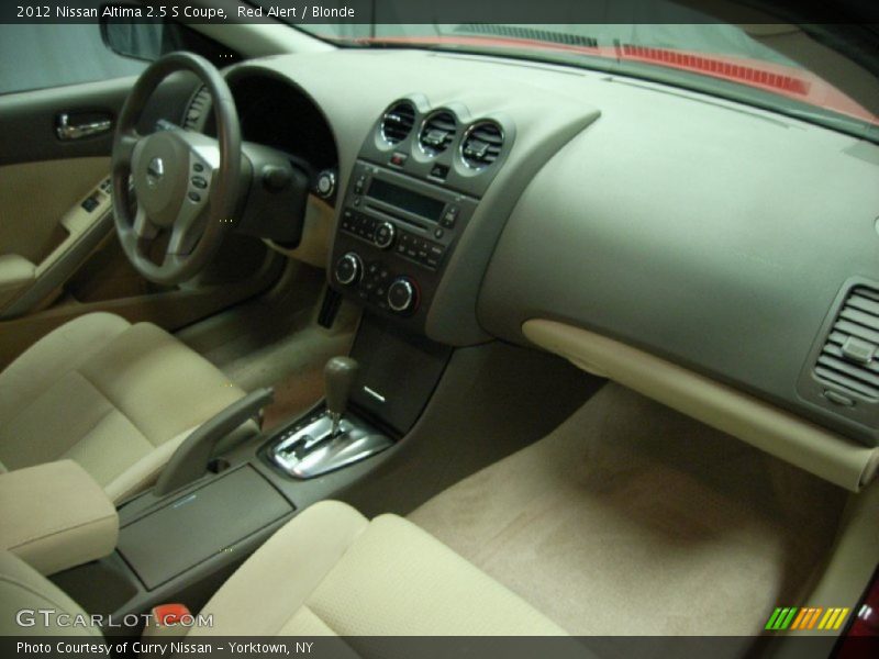 Red Alert / Blonde 2012 Nissan Altima 2.5 S Coupe