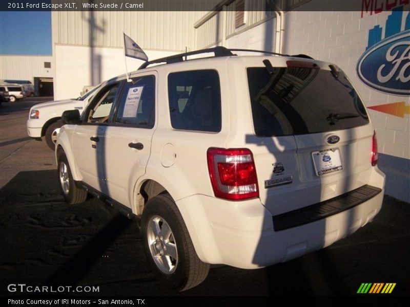 White Suede / Camel 2011 Ford Escape XLT