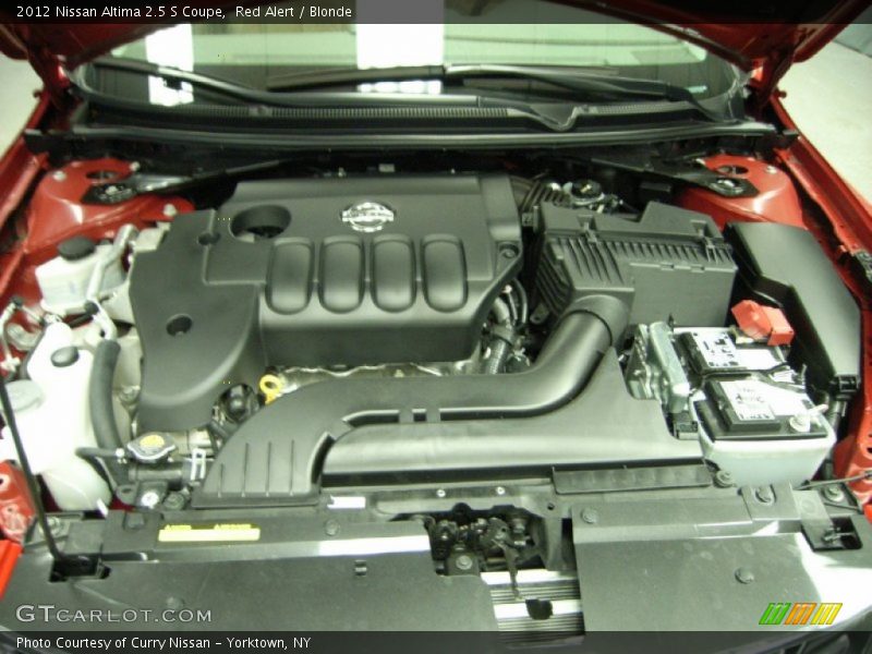 Red Alert / Blonde 2012 Nissan Altima 2.5 S Coupe