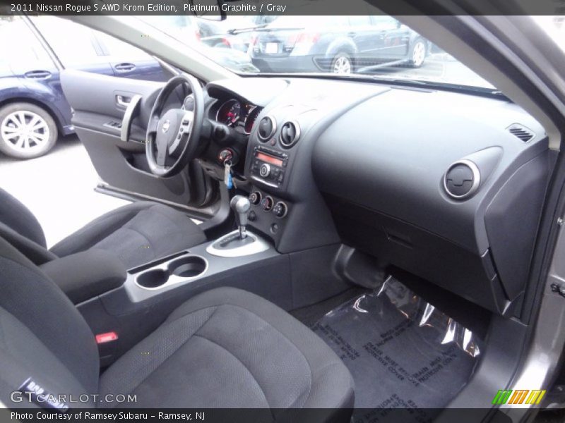 Platinum Graphite / Gray 2011 Nissan Rogue S AWD Krom Edition
