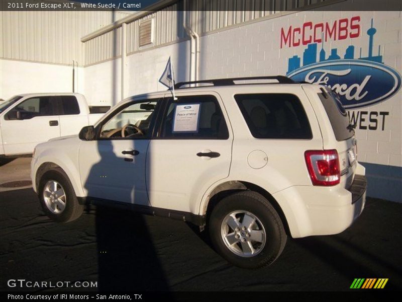 White Suede / Camel 2011 Ford Escape XLT