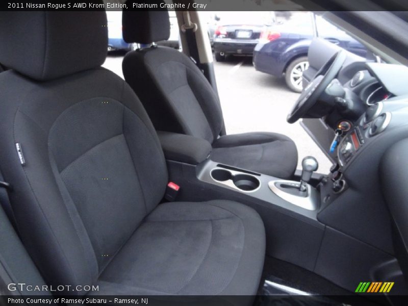 Platinum Graphite / Gray 2011 Nissan Rogue S AWD Krom Edition