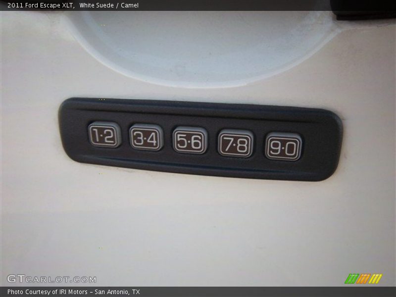White Suede / Camel 2011 Ford Escape XLT