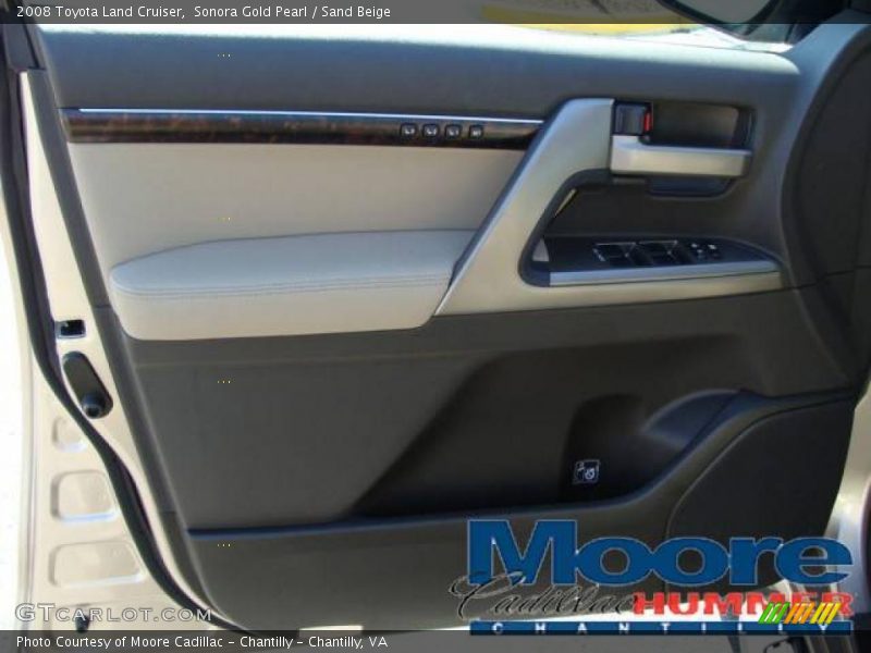 Sonora Gold Pearl / Sand Beige 2008 Toyota Land Cruiser