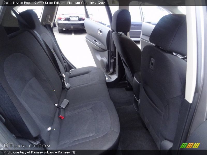Platinum Graphite / Gray 2011 Nissan Rogue S AWD Krom Edition