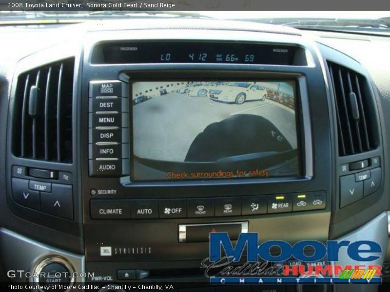 Sonora Gold Pearl / Sand Beige 2008 Toyota Land Cruiser