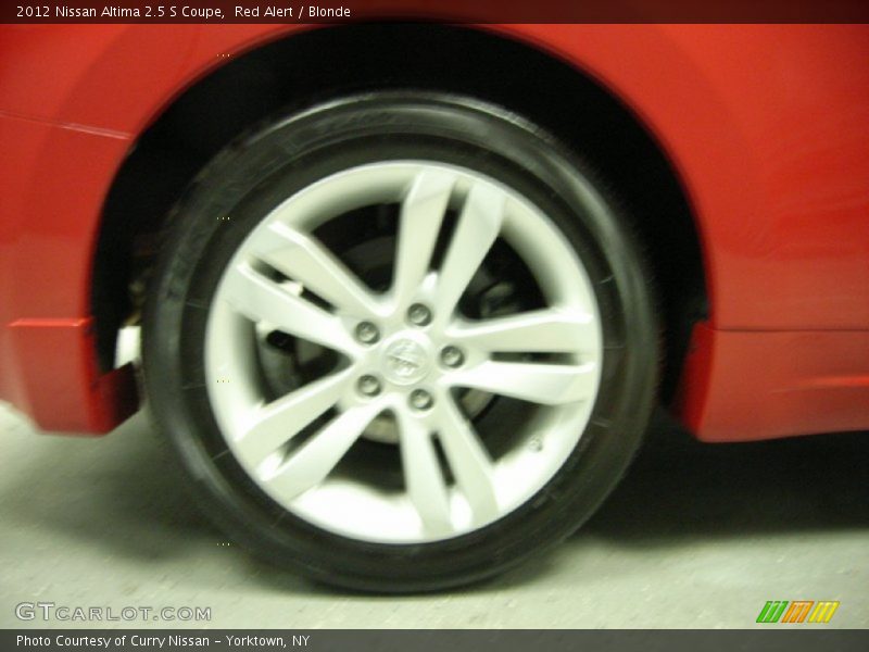 Red Alert / Blonde 2012 Nissan Altima 2.5 S Coupe
