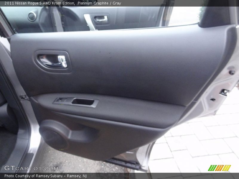 Platinum Graphite / Gray 2011 Nissan Rogue S AWD Krom Edition