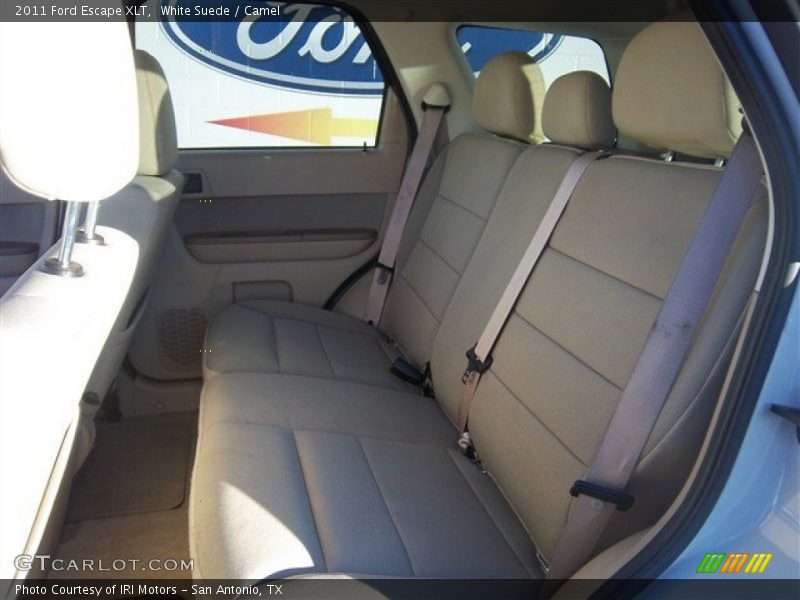 White Suede / Camel 2011 Ford Escape XLT