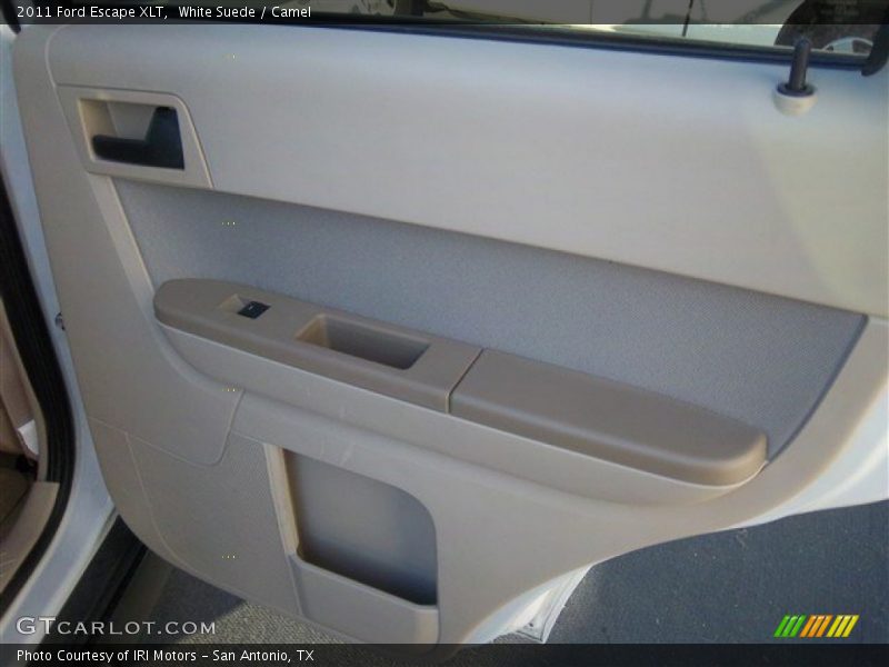 White Suede / Camel 2011 Ford Escape XLT