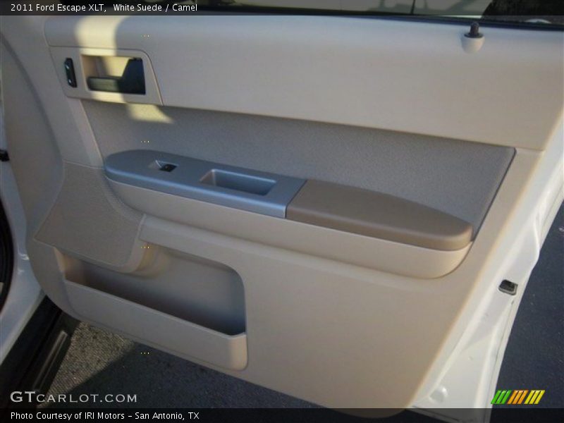 White Suede / Camel 2011 Ford Escape XLT