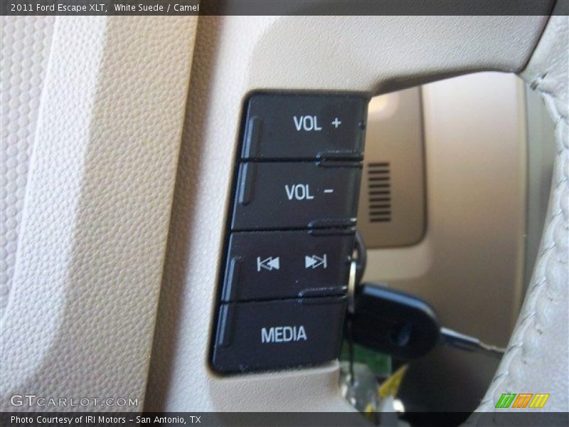 White Suede / Camel 2011 Ford Escape XLT