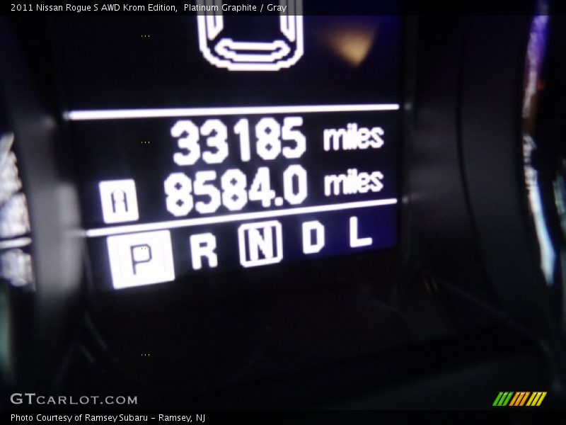 Platinum Graphite / Gray 2011 Nissan Rogue S AWD Krom Edition