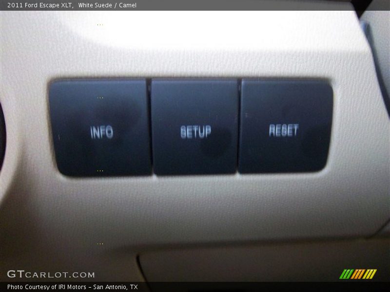 White Suede / Camel 2011 Ford Escape XLT