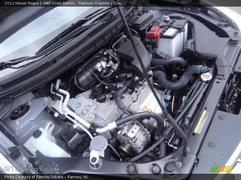 Platinum Graphite / Gray 2011 Nissan Rogue S AWD Krom Edition