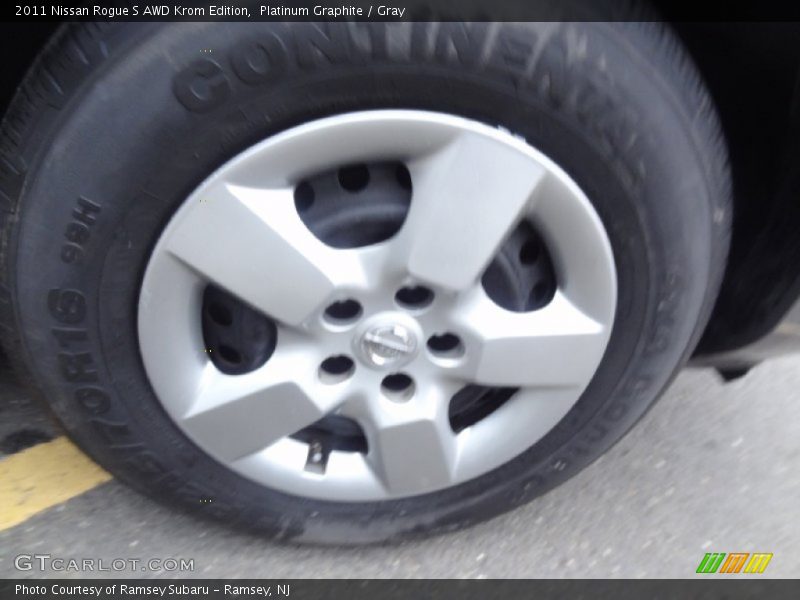 Platinum Graphite / Gray 2011 Nissan Rogue S AWD Krom Edition