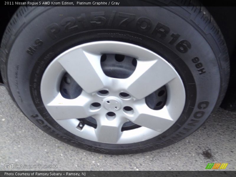 Platinum Graphite / Gray 2011 Nissan Rogue S AWD Krom Edition