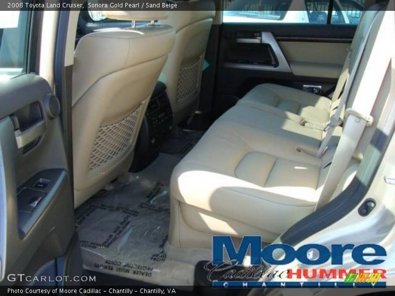 Sonora Gold Pearl / Sand Beige 2008 Toyota Land Cruiser