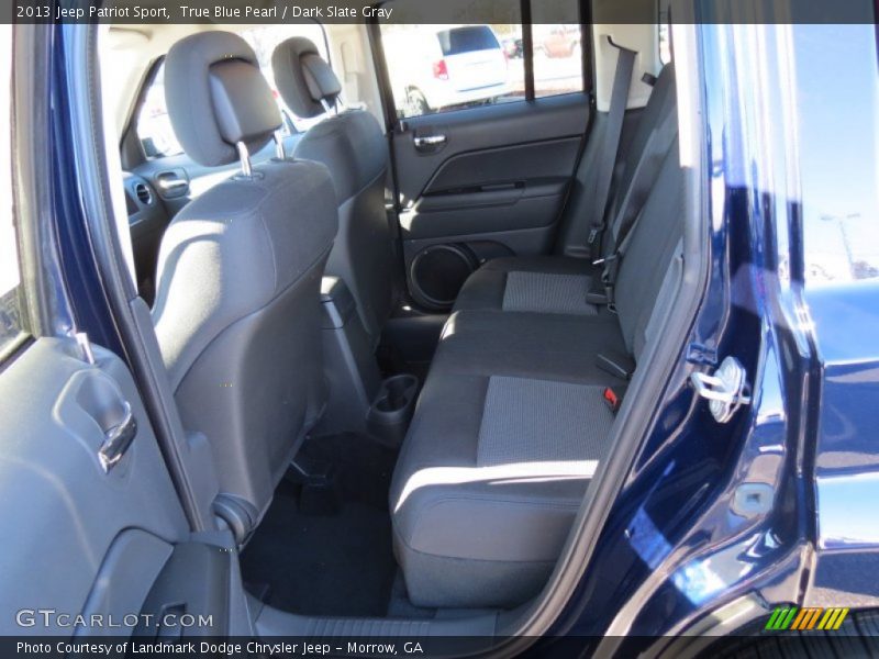 True Blue Pearl / Dark Slate Gray 2013 Jeep Patriot Sport