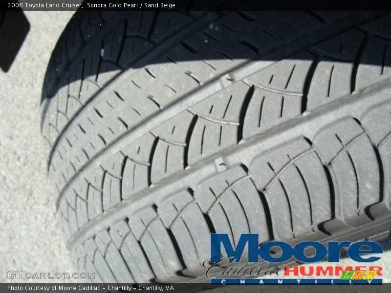 Sonora Gold Pearl / Sand Beige 2008 Toyota Land Cruiser