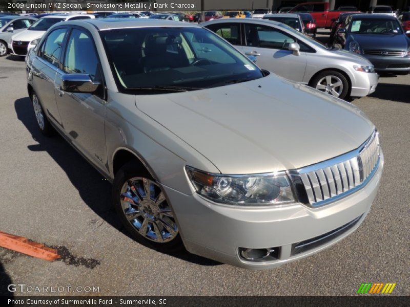 Smokestone Metallic / Dark Charcoal 2009 Lincoln MKZ Sedan