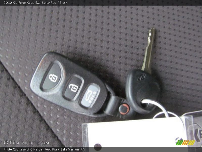 Keys of 2010 Forte Koup EX