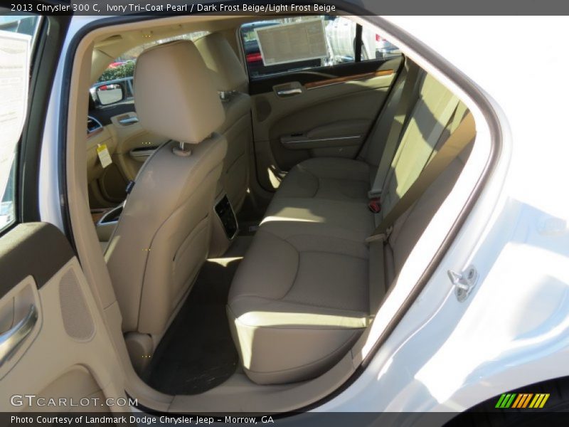 Ivory Tri-Coat Pearl / Dark Frost Beige/Light Frost Beige 2013 Chrysler 300 C