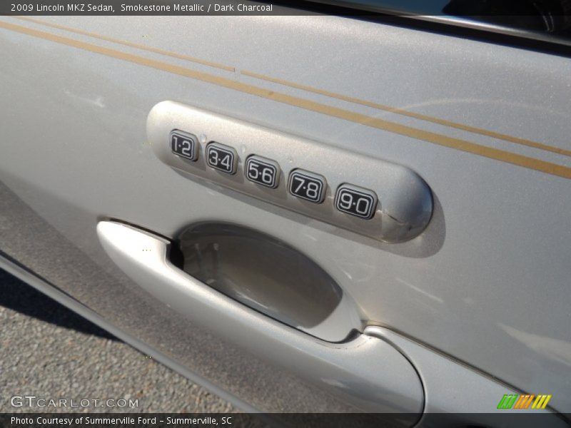 Smokestone Metallic / Dark Charcoal 2009 Lincoln MKZ Sedan
