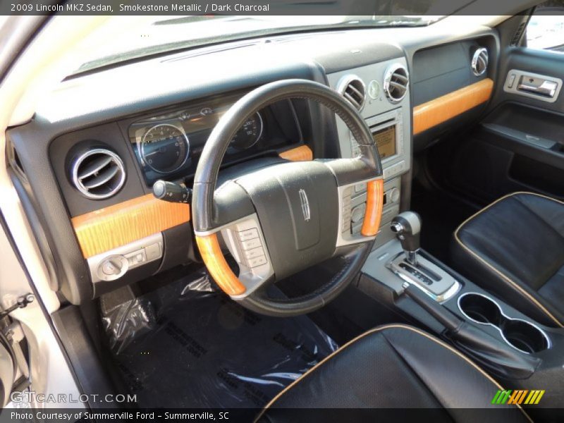 Smokestone Metallic / Dark Charcoal 2009 Lincoln MKZ Sedan