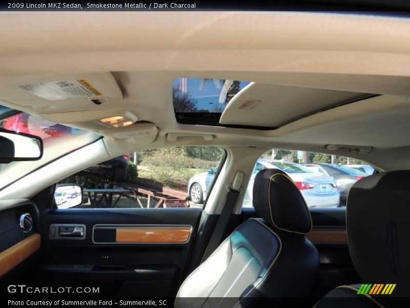 Smokestone Metallic / Dark Charcoal 2009 Lincoln MKZ Sedan