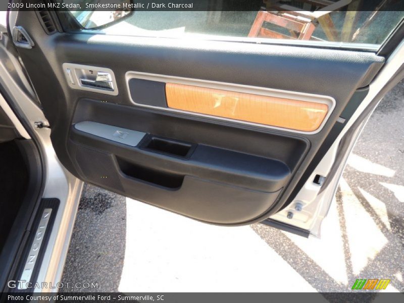 Smokestone Metallic / Dark Charcoal 2009 Lincoln MKZ Sedan