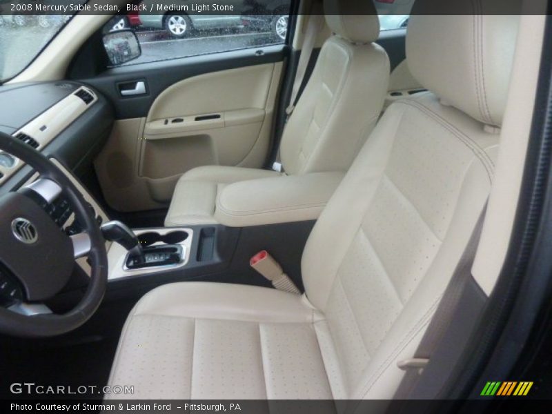 Front Seat of 2008 Sable Sedan