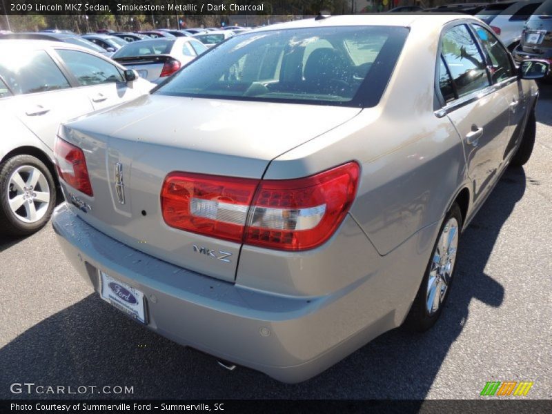 Smokestone Metallic / Dark Charcoal 2009 Lincoln MKZ Sedan