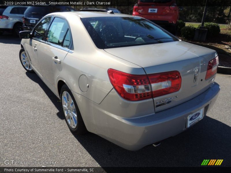 Smokestone Metallic / Dark Charcoal 2009 Lincoln MKZ Sedan