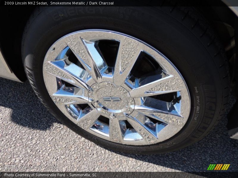 Smokestone Metallic / Dark Charcoal 2009 Lincoln MKZ Sedan