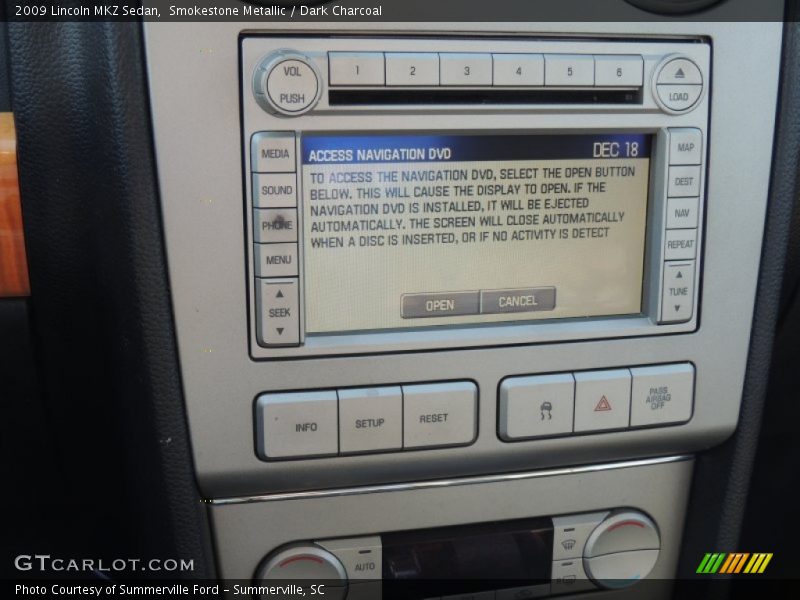 Smokestone Metallic / Dark Charcoal 2009 Lincoln MKZ Sedan