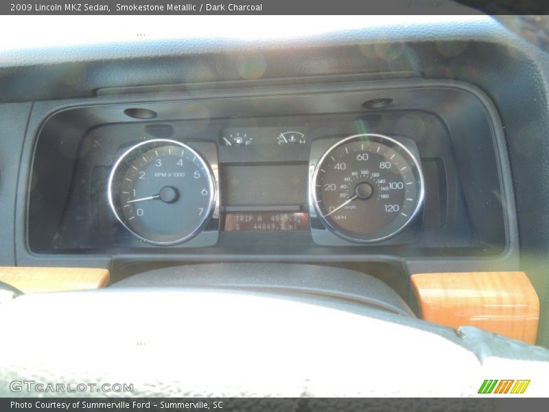 Smokestone Metallic / Dark Charcoal 2009 Lincoln MKZ Sedan